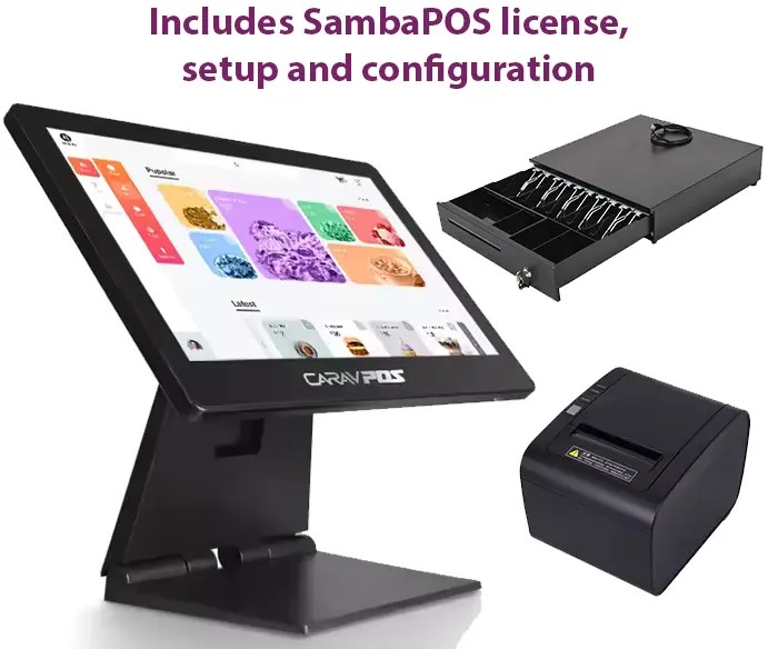 POS system all in one set (POS software included)